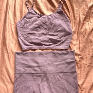 Beautiful purple plum set